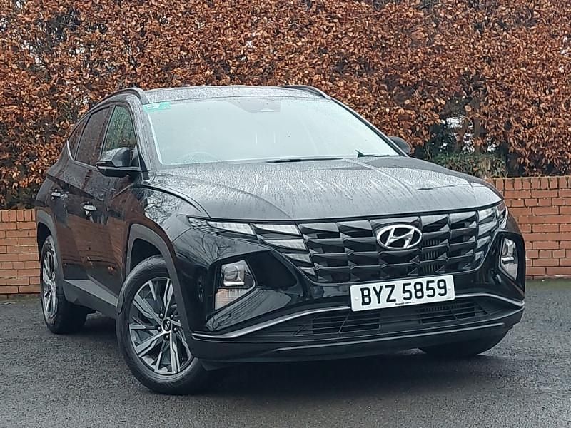 Black Used 2022 Hyundai Tucson SE SUV | £15,698 (Fair price) - Image 1/4