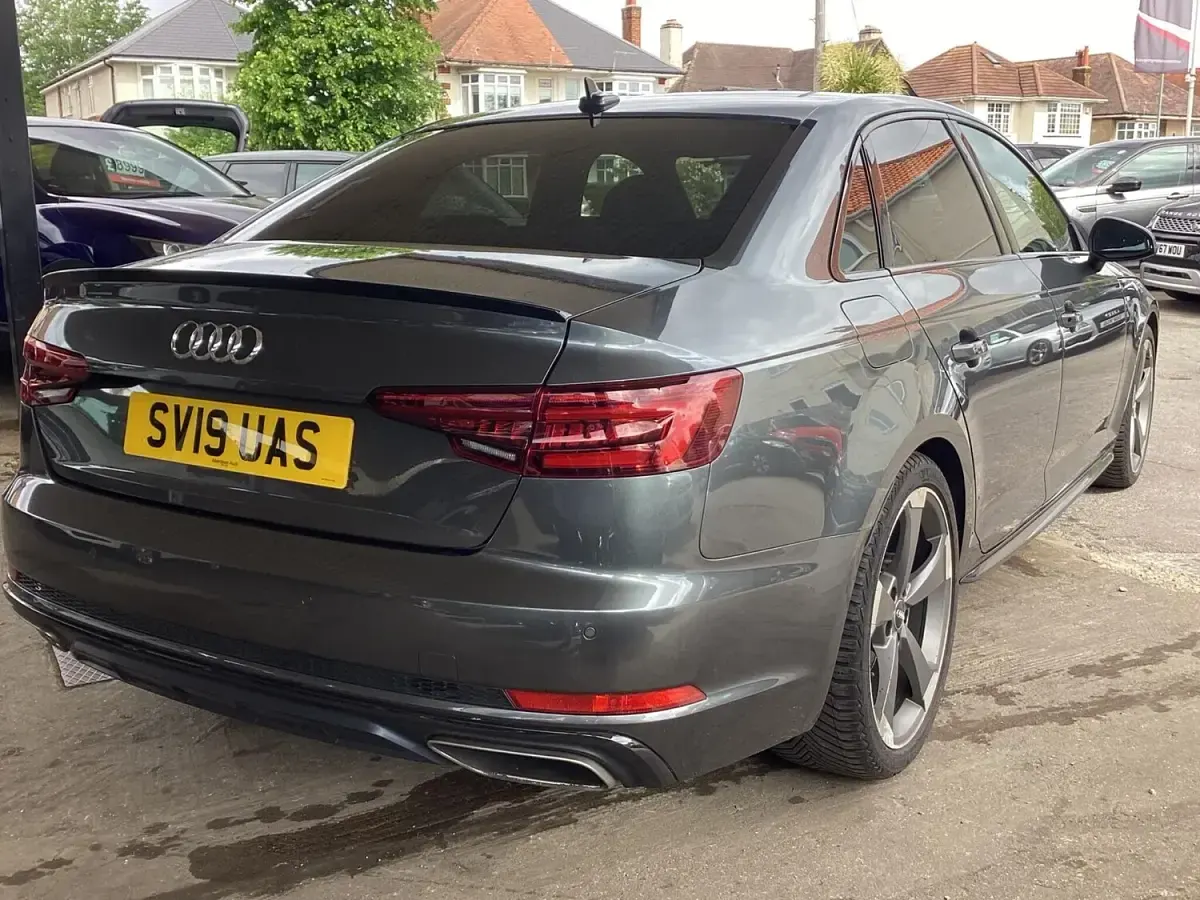 Used Audi A4 Black Edition 150 HP (110 kW) 2019 Grey Sedan