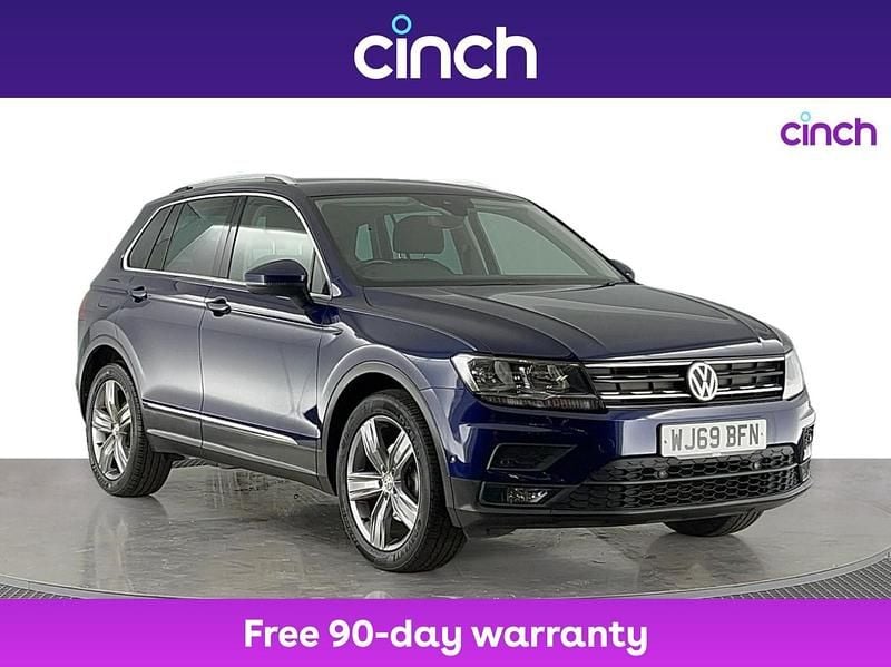 Blue Used 2019 VW Tiguan Match SUV | £15,699 (A bit pricey) - Image 1/3