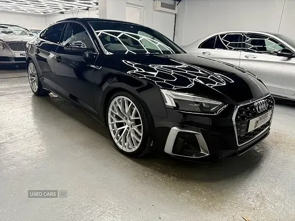 Used Audi A5 S-Line 2021 Black Coupe