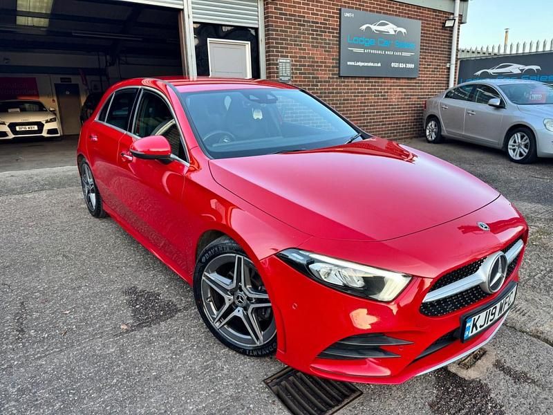 Red Used 2019 Mercedes A200 AMG Line Premium Hatchback | £13,490 (Good price) - Image 1/4
