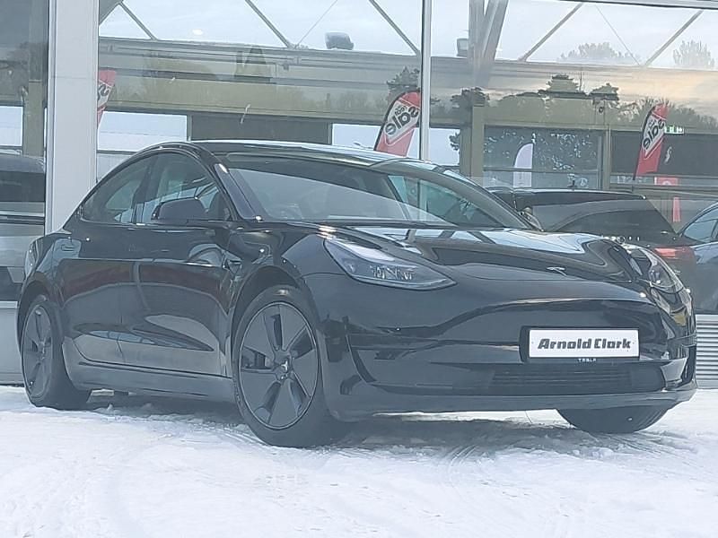 Black Used 2022 Tesla Model 3 RWD Sedan | £20,498 (Fair price) - Image 1/4