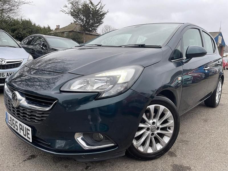Used Vauxhall Corsa 90 HP (66 kW) 2015 Green Hatchback