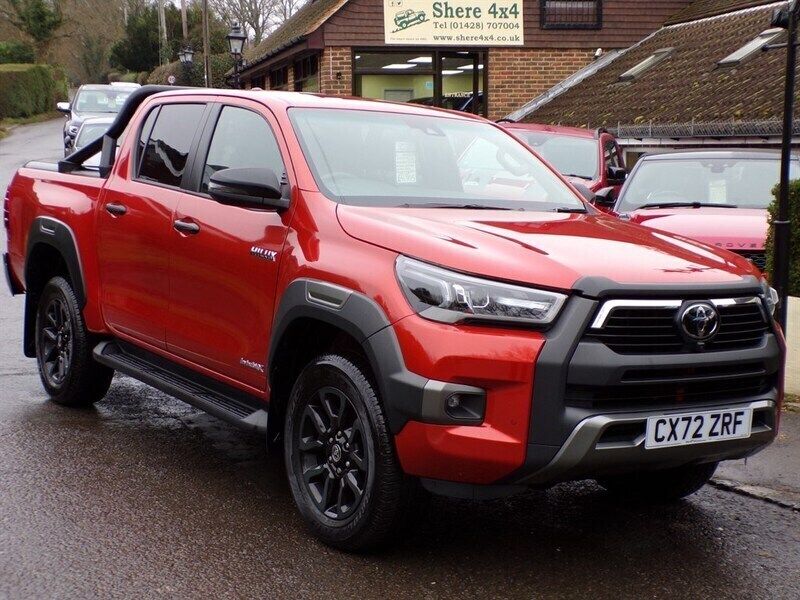 Orange Used 2022 Toyota HiLux Pickup | £41,994 (Expensive) - Image 1/3