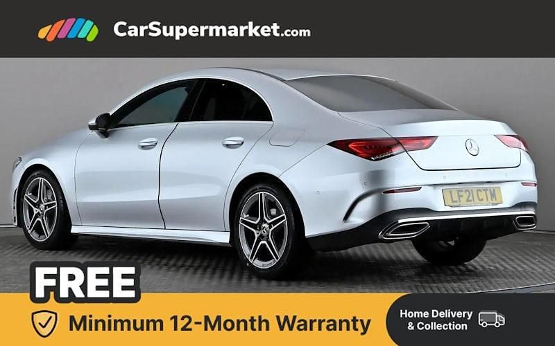 Used Mercedes CLA180 AMG Line Premium 136 HP (100 kW) 2021 Silver Sedan