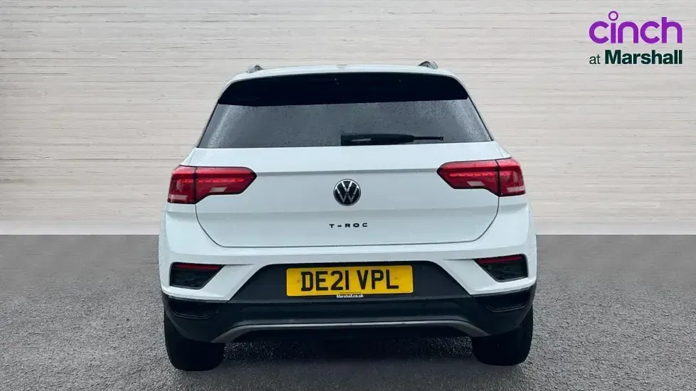 Used VW T-Roc Black Edition 150 HP (110 kW) 2021 White SUV