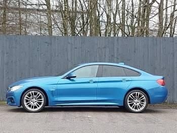 Used BMW 420 M Sport 184 HP (135 kW) 2016 Blue Hatchback