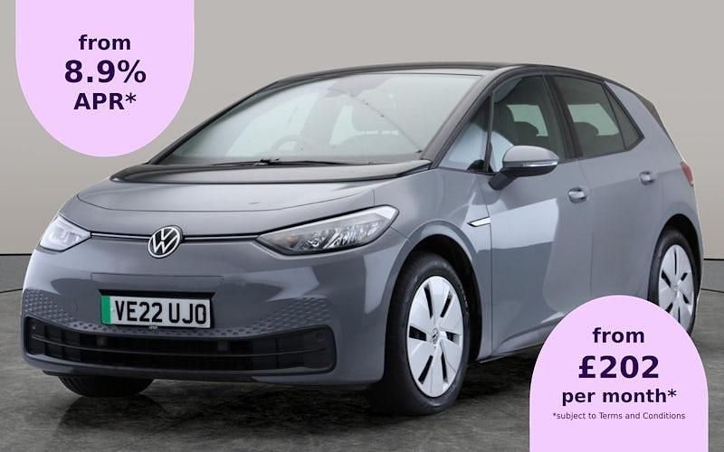 Grey Used 2021 VW ID.3 Pure Hatchback | £14,566 (Fair price) - Image 1/1