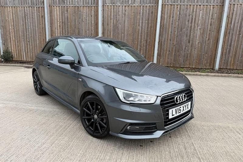 Used Audi A1 S-Line 125 HP (91 kW) 2015 Grey Hatchback