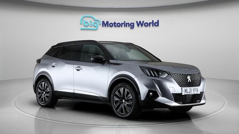 Grey Used 2021 Peugeot e-2008 Premium SUV | £13,200 (Fair price) - Image 1/4