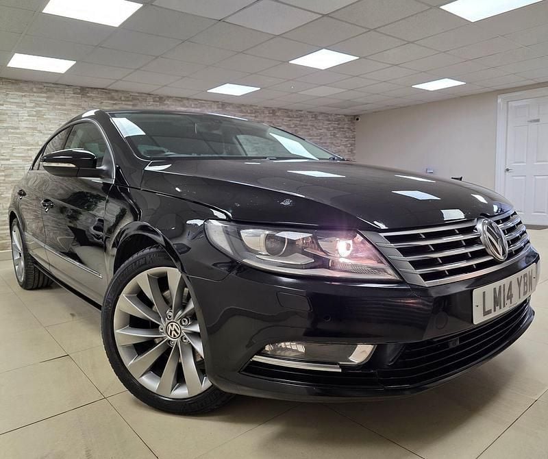 Black Used 2014 VW CC GT Sedan | £4,995 (Good price) - Image 1/4