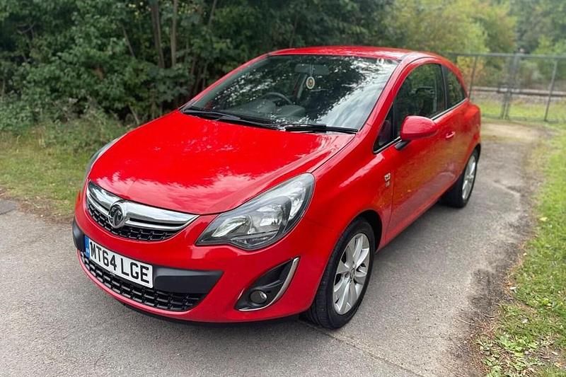 Red Used 2014 Vauxhall Corsa Excite Hatchback | £2,495 (Good price) - Image 1/1