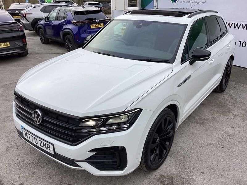 Used VW Touareg Black Edition 2020 White SUV