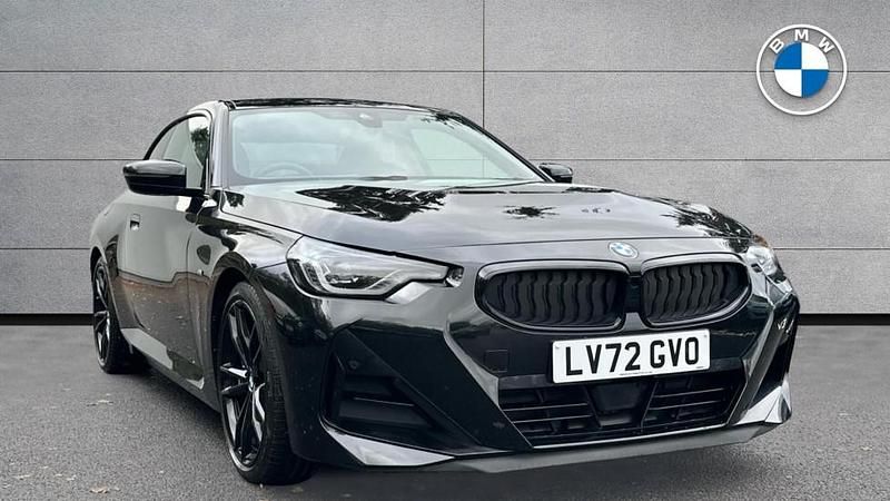 Black Used 2022 BMW 220 M Sport Coupe | £28,134 (A bit pricey) - Image 1/4