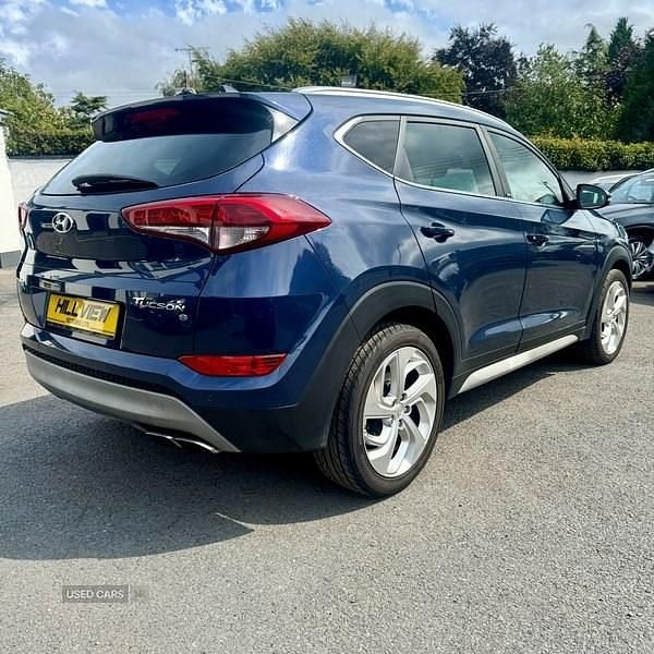 Used Hyundai Tucson Edition 177 HP (130 kW) 2018 Blue SUV