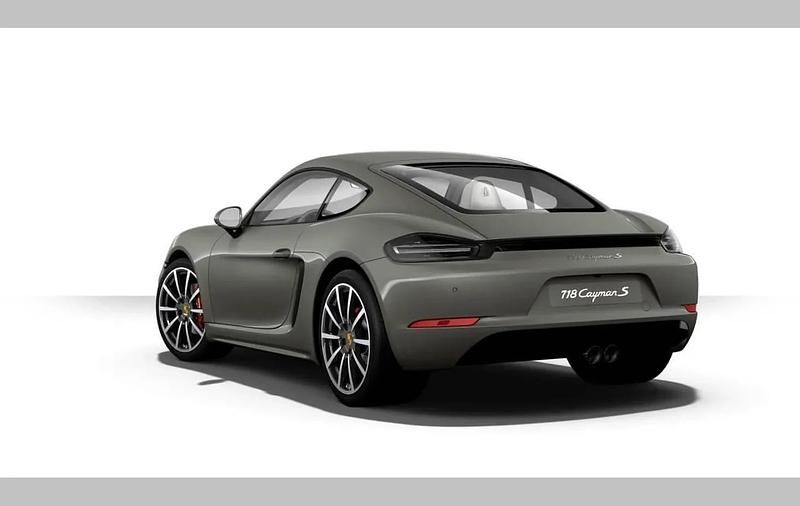 Used Porsche Cayman 344 HP (253 kW) 2021 Green Coupe