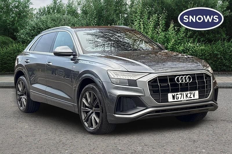 Used Audi Q8 S-Line 286 HP (210 kW) 2022 Grey SUV