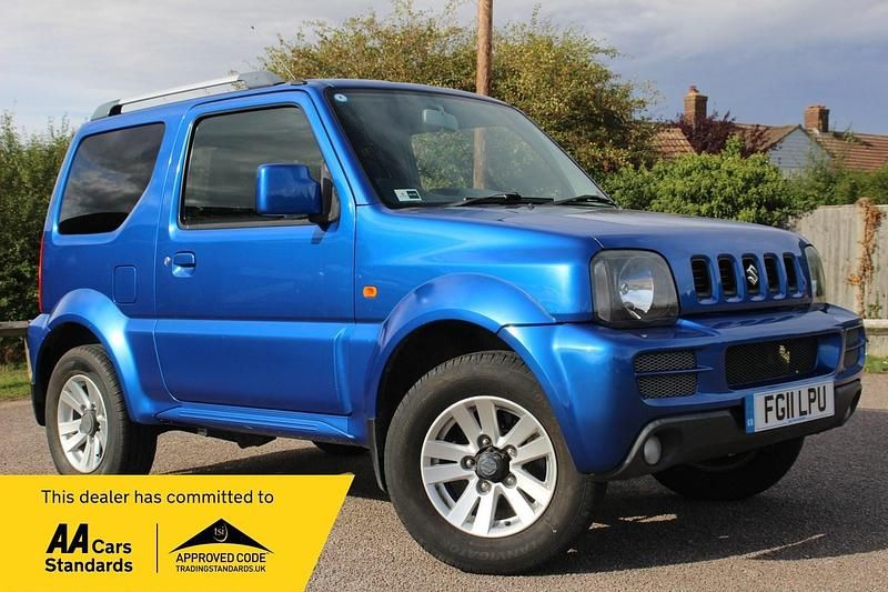 Blue Used 2011 Suzuki Jimny SZ4 SUV | £11,990 (A bit pricey) - Image 1/3