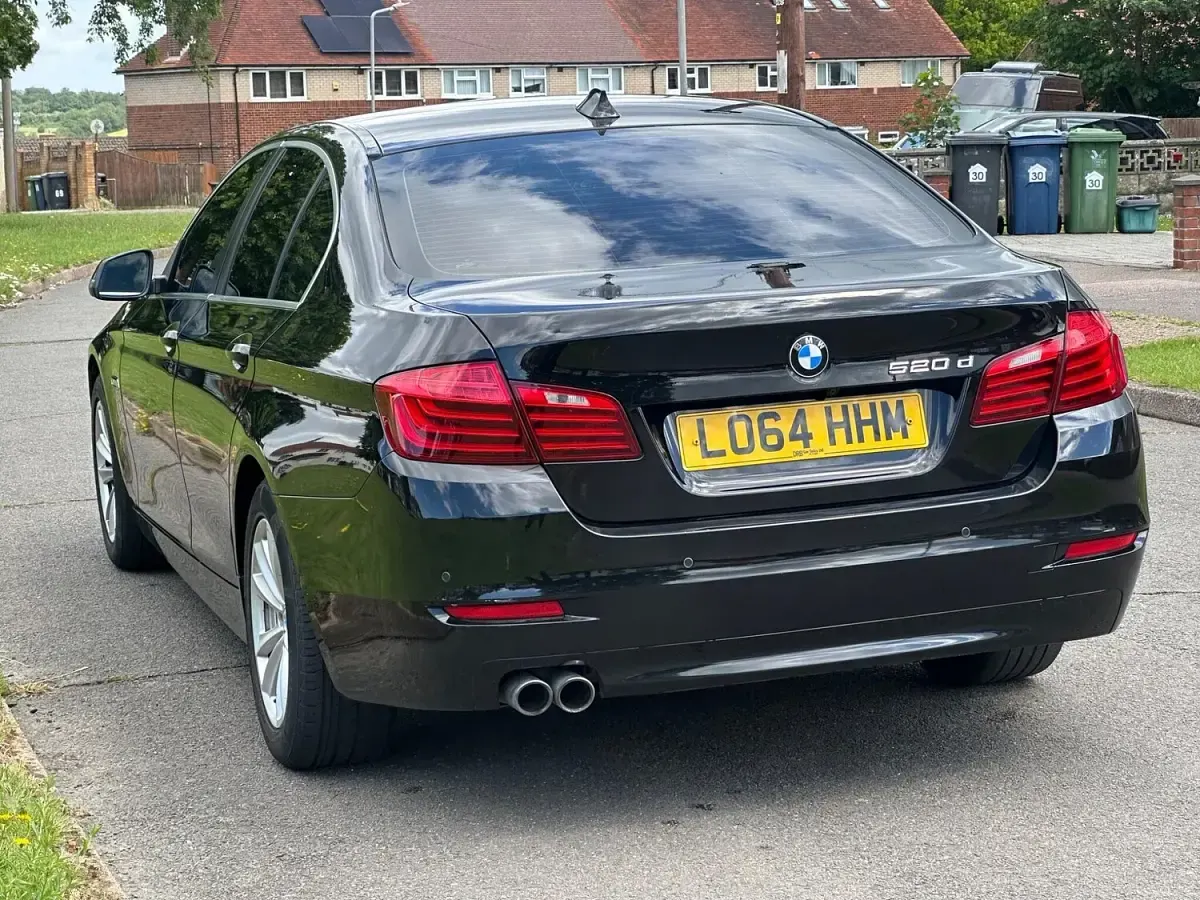 Used BMW 520 Impressive 190 HP (139 kW) 2015 Black Sedan