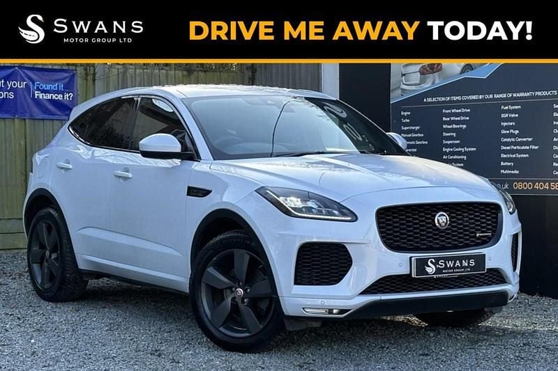 Used Jaguar E-Pace Chequered Flag 150 HP (110 kW) 2019 White SUV