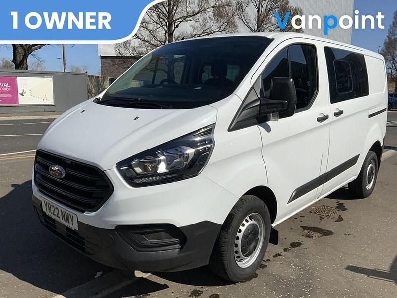 Used Ford Transit Custom 105 HP (77 kW) 2022 White Van