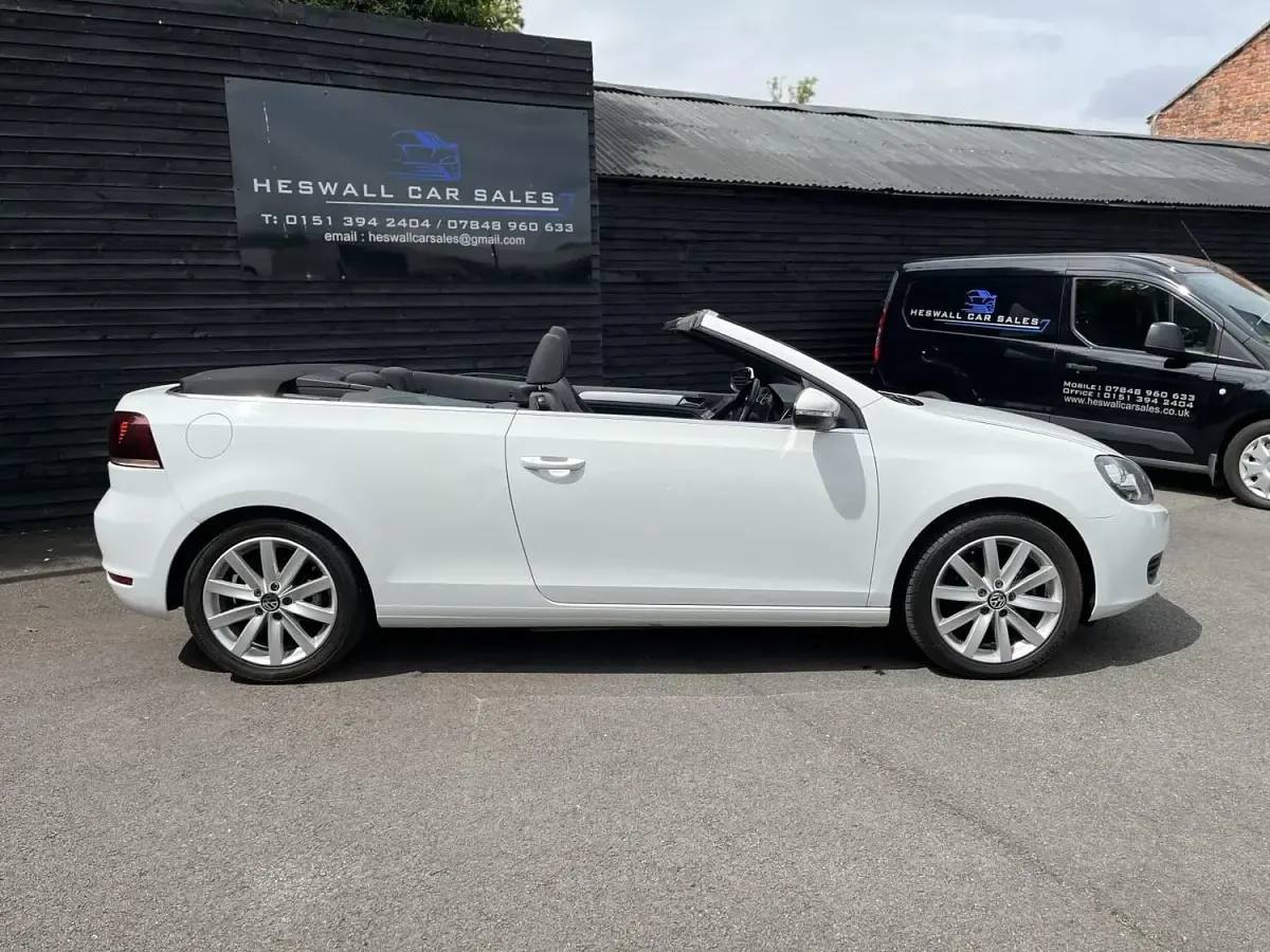 Used VW Golf Cabriolet SE 2012 White Cabriolet