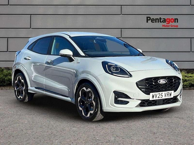 Grey Used 2025 Ford Puma ST-Line X SUV | £22,495 (A bit pricey) - Image 1/4