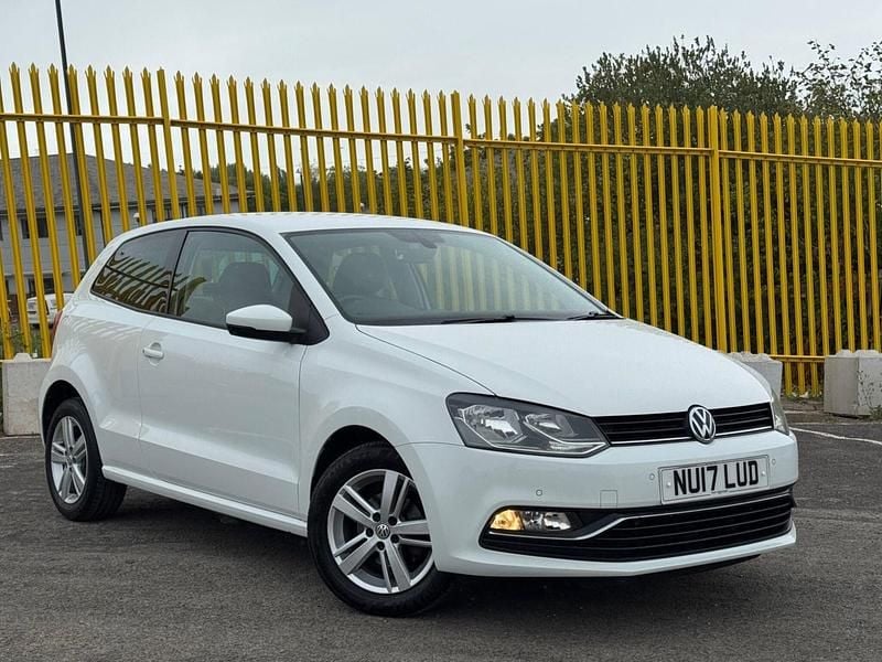 White Used 2017 VW Polo Edition Hatchback | £8,494 (Fair price) - Image 1/4