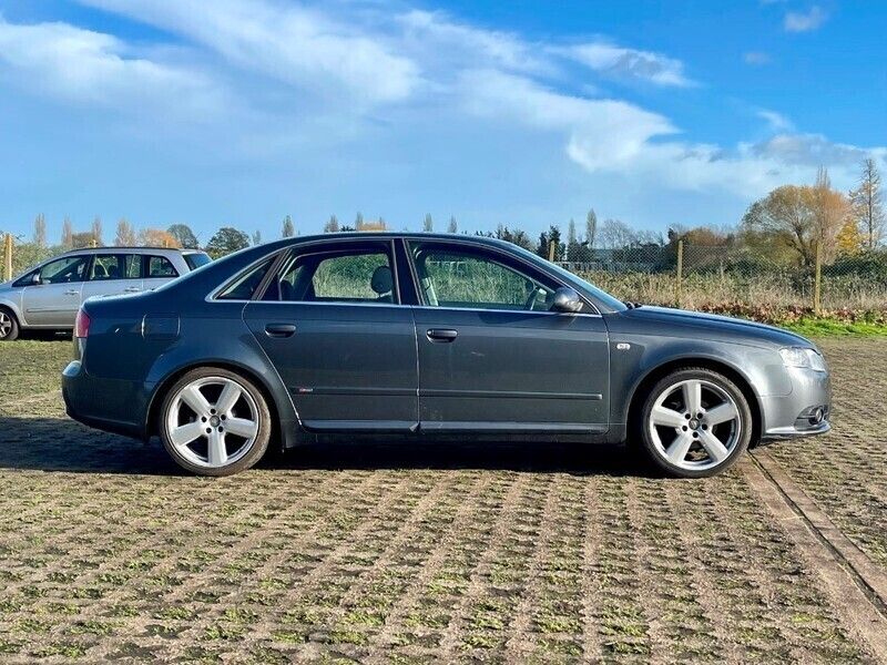 Used Audi A4 S-Line 141 HP (103 kW) 2007 Grey Sedan