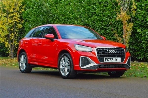Tango red metallic Used 2022 Audi Q2 S-Line SUV | £21,999 (Fair price) - Image 1/1