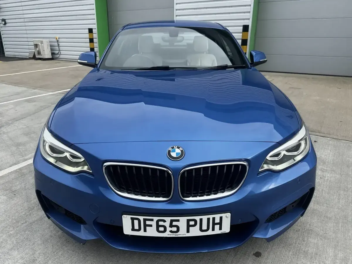 Used BMW 218 M Sport 2015 Blue Coupe