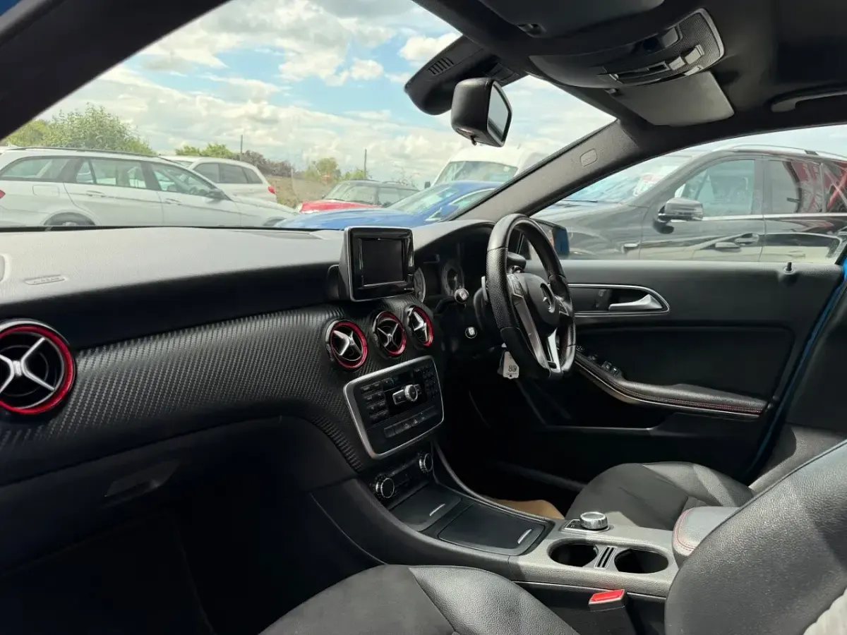 Used Mercedes A250 AMG 2014 Blue Hatchback