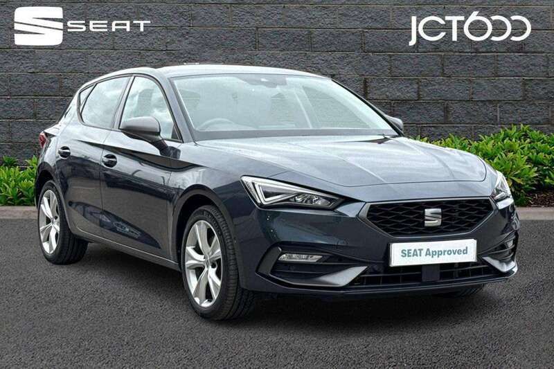 Grey Used 2021 Seat Leon FR Hatchback | £17,395 (Fair price) - Image 1/4