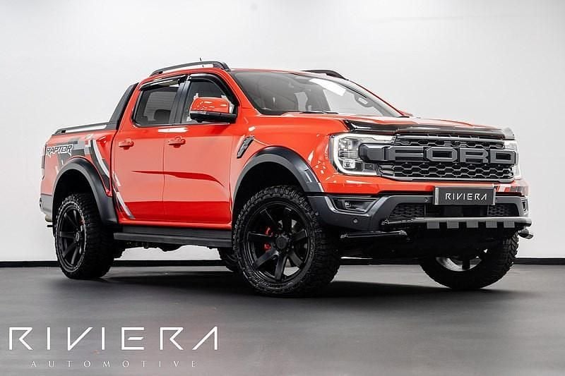 Code orange (premium paint) Used 2024 Ford Ranger Raptor Pickup | £52,995 (A bit pricey) - Image 1/4