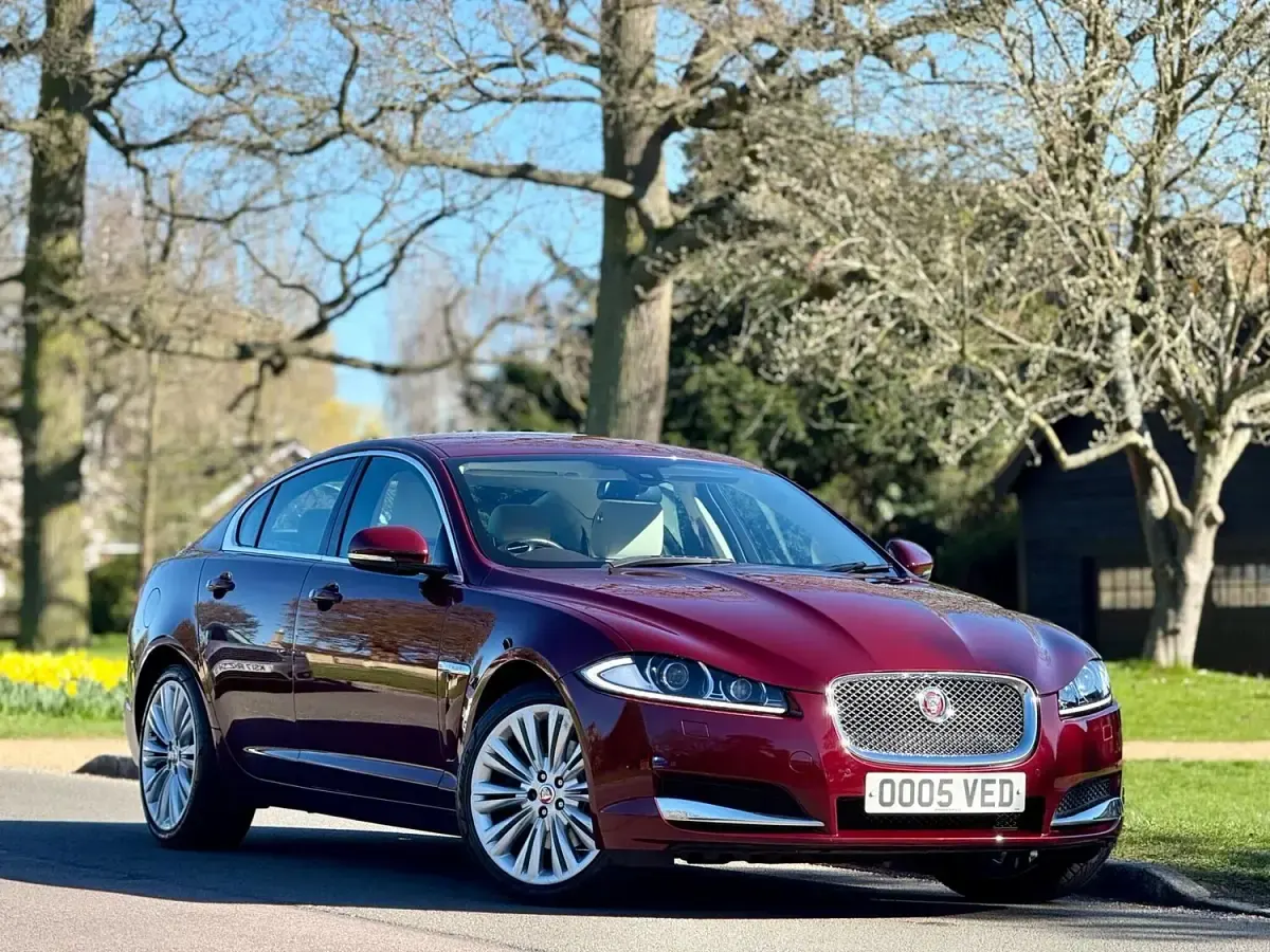 Used Jaguar XF Portfolio 2014 Red Sedan
