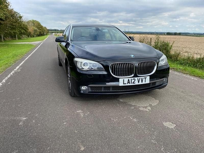 Used BMW 740L Luxury Line 2015 Black Sedan