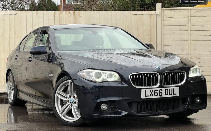 Used BMW 530 M Sport 258 HP (189 kW) 2016 Black Sedan