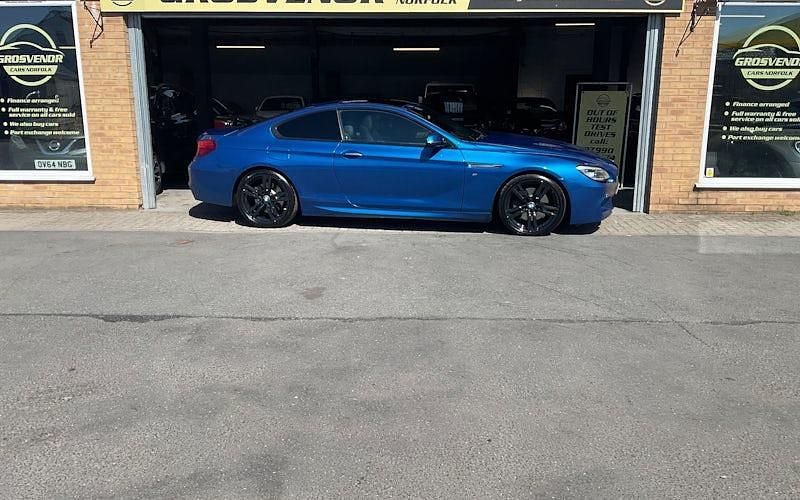 Usado BMW 640 M Sport 313 CV (230 kW) 2017 Azul Coupe