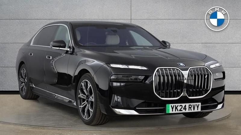 Black Used 2024 BMW i7 Comfort Edition Sedan | £73,499 - Image 1/4