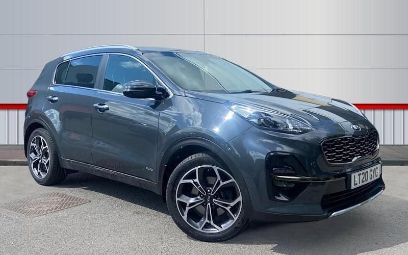 Grey Used 2020 Kia Sportage GT-Line SUV | £17,608 (Fair price) - Image 1/4