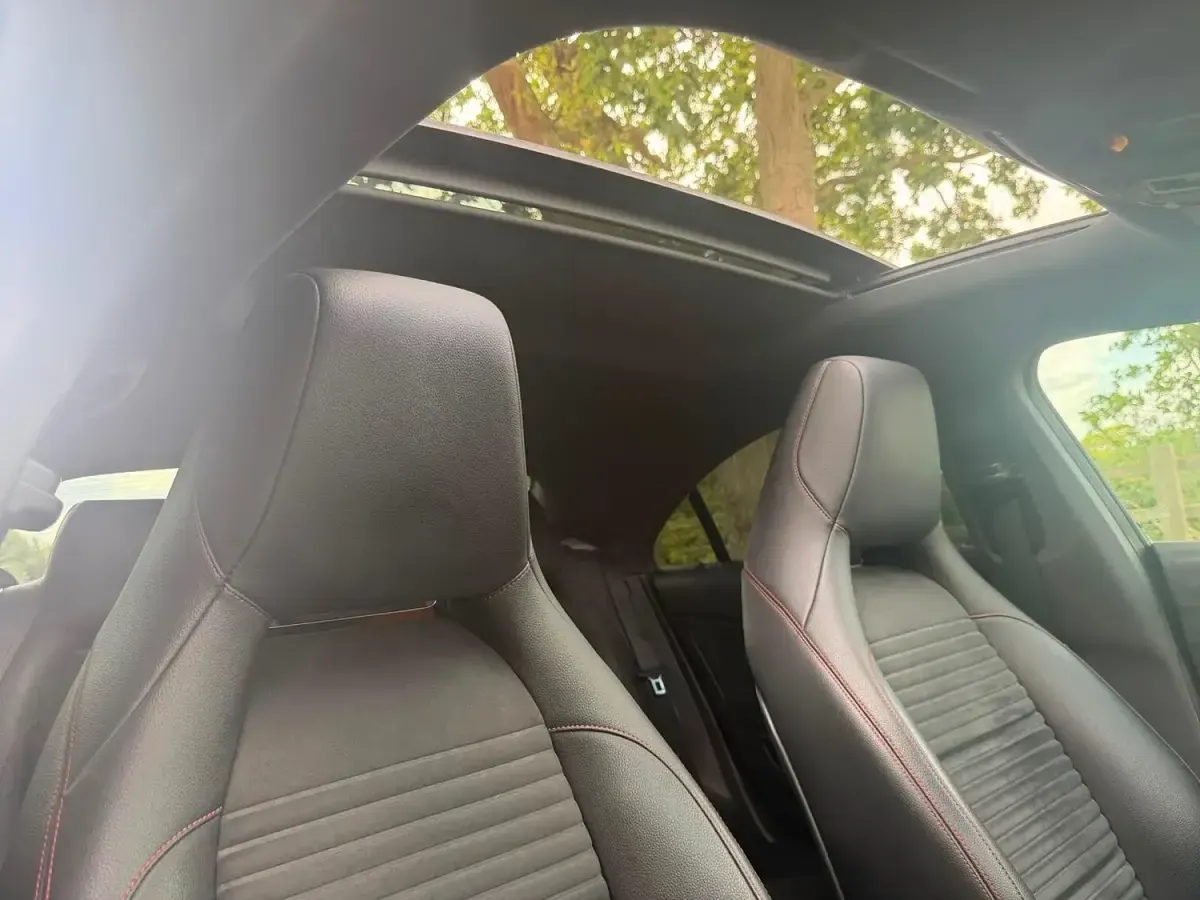 Used Mercedes CLA220 AMG line 2019 Black Coupe