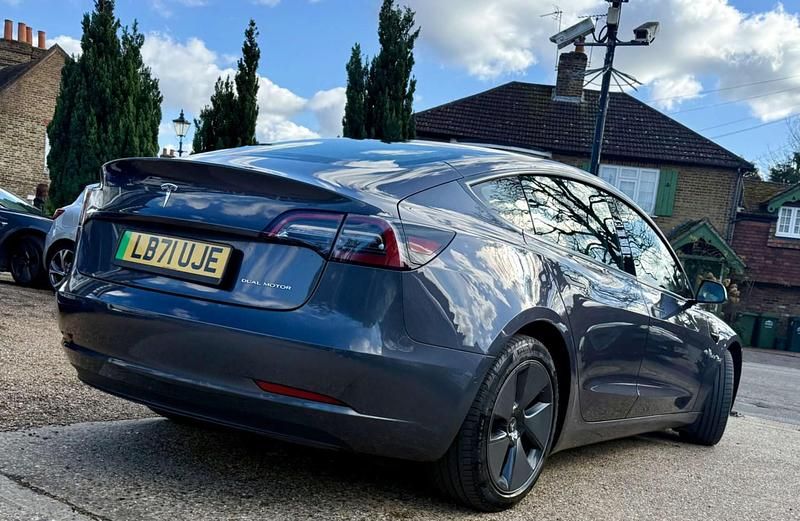 Used Tesla Model 3 Long Range AWD 366 kW (498 HP) 2021 Grey Sedan