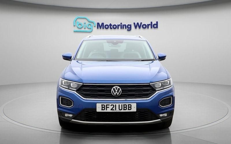 Usado VW T-Roc SEL 150 HP (110 kW) 2021 Azul SUV