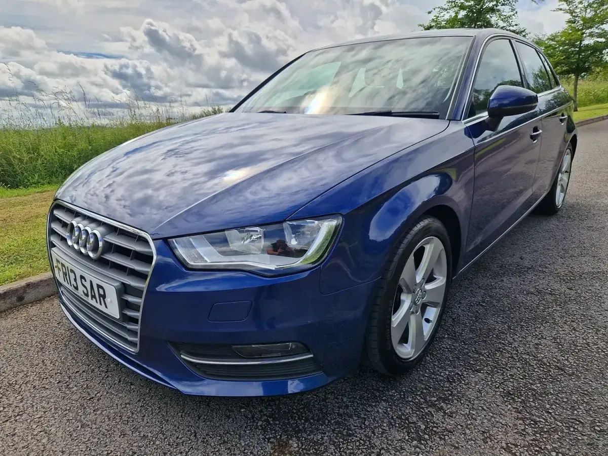 Used Audi A3 Sport 110 HP (80 kW) 2016 Blue Hatchback