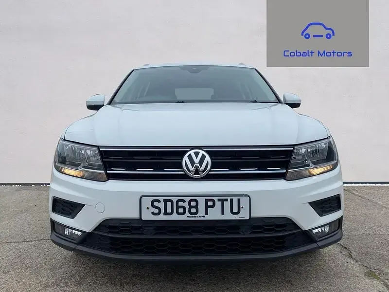 Used VW Tiguan SE 125 HP (91 kW) 2018 White SUV