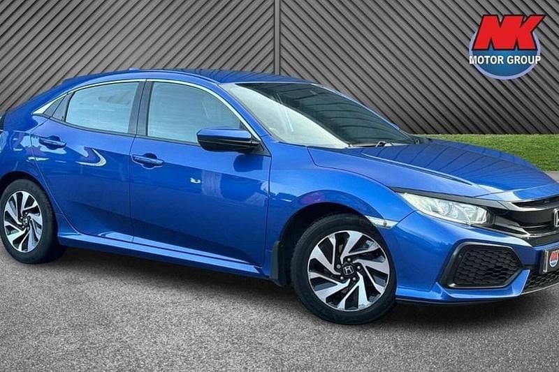 Blue Used 2018 Honda Civic SE Hatchback | £6,999 (Good price) - Image 1/1
