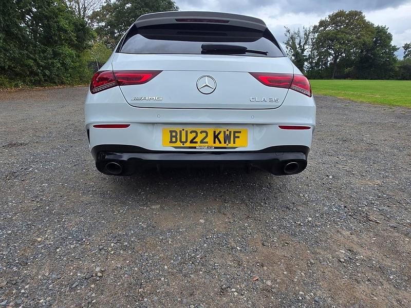 Used Mercedes CLA35 AMG Premium 2022 White Estate