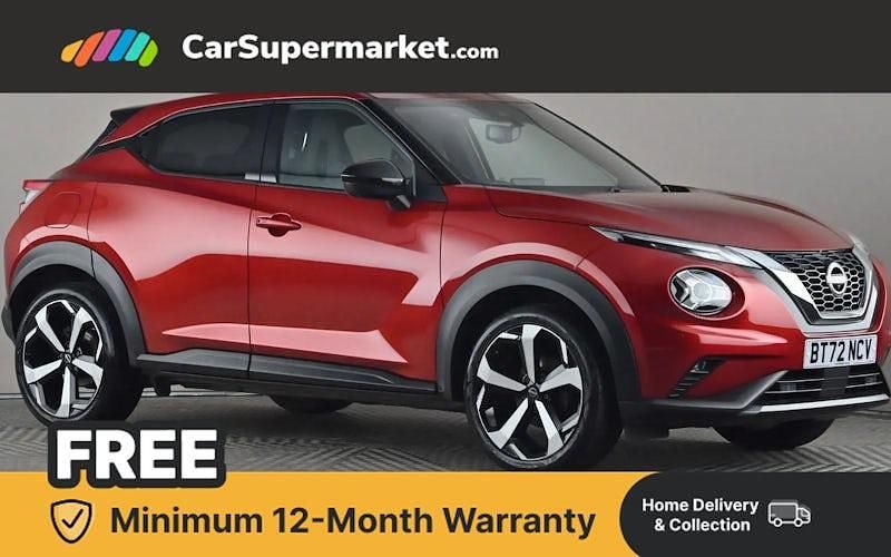 Used Nissan Juke Tekna 114 HP (83 kW) 2022 Red SUV