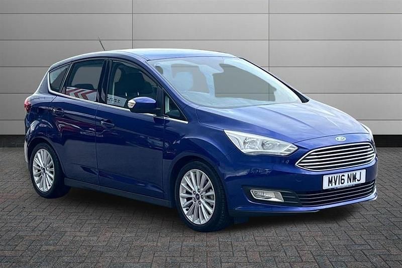 Used Ford C-MAX Titanium 120 HP (88 kW) 2016 Blue MPV