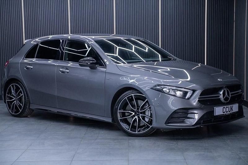 Used Mercedes A35 AMG Premium 306 HP (225 kW) 2022 Grey Hatchback